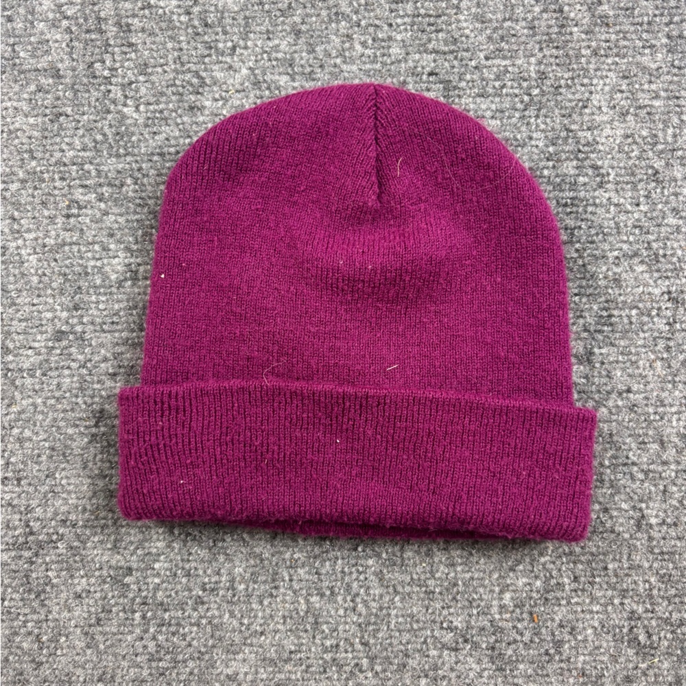 CARHARTT Youth Girls Magenta Cuffed Knit Winter Hat Beanie One size fits Most